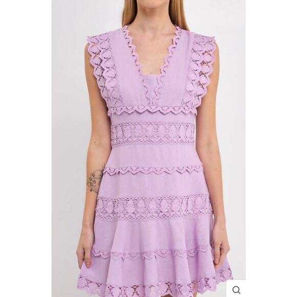 Endless Rose Lavender Mini Dress - Picture 2 of 15